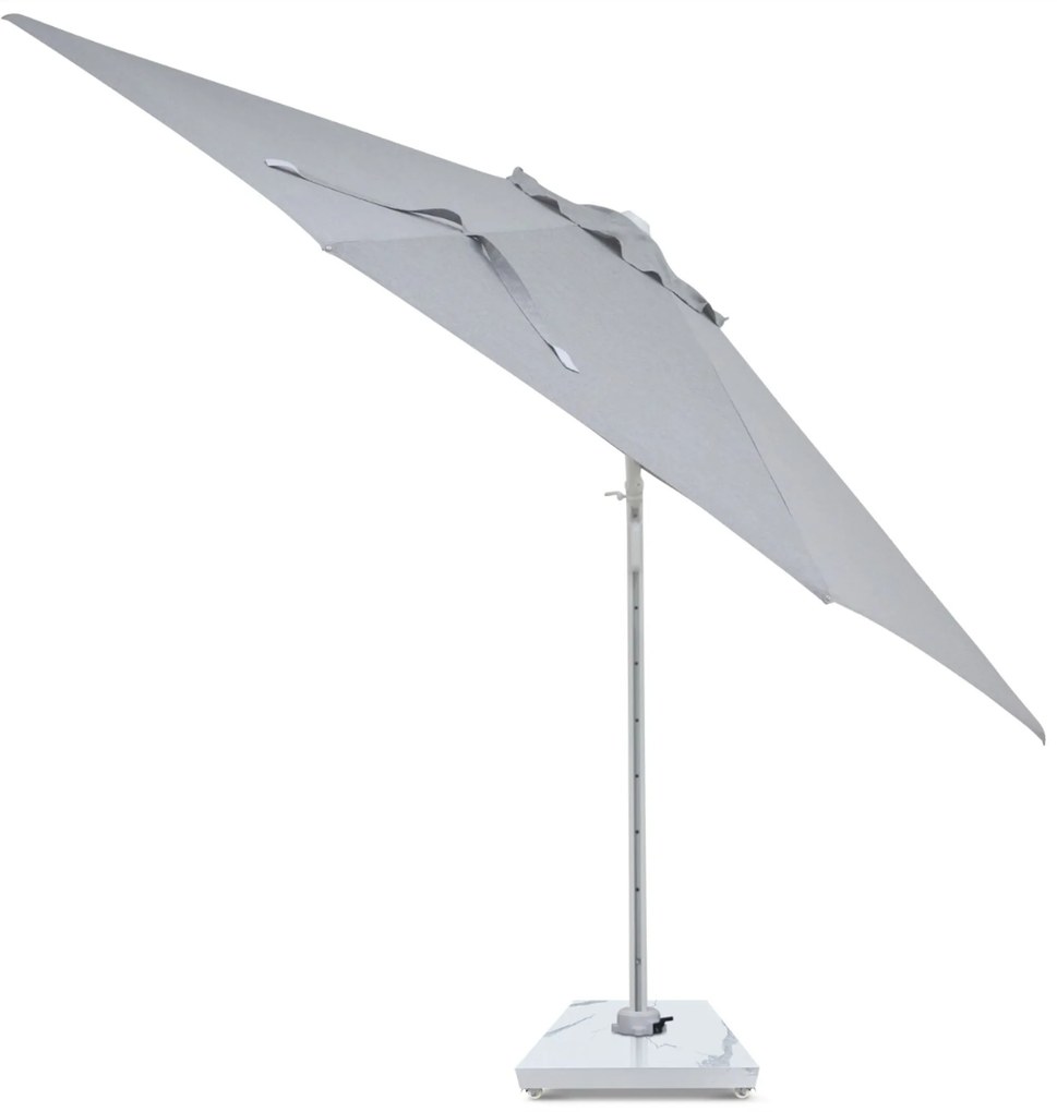 Zweefparasol 3.5m S2 Excellent (excl. voet) Grijs-antraciet Camello Luna