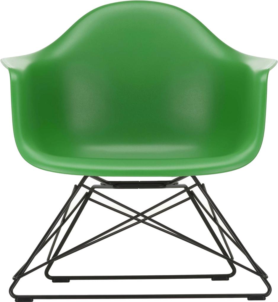 Vitra Eames LAR loungestoel onderstel zwart groen