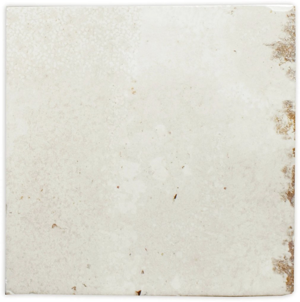 Wandtegel Tendencias Enamel 12x12cm square white glans