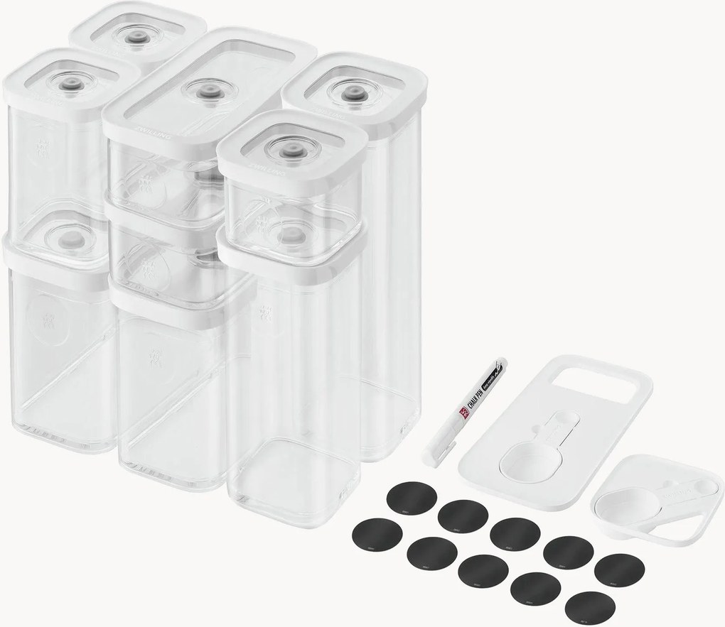Voedselcontainer Fresh & Save Cube, 12-delig