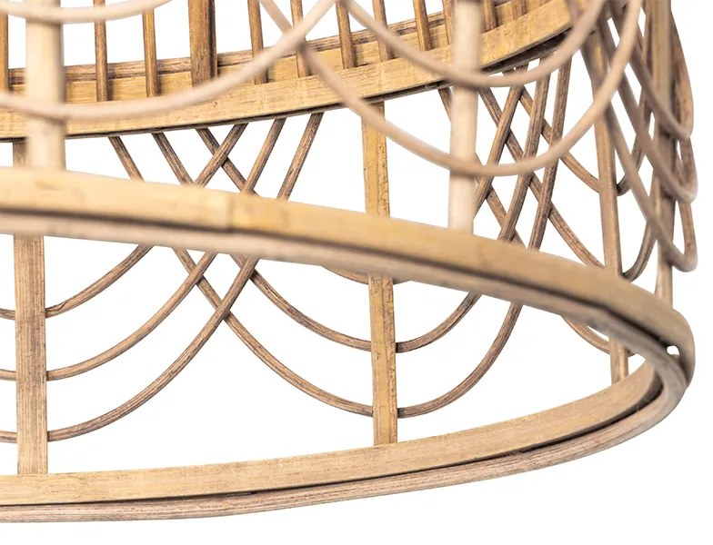 Oosterse hanglamp rotan 49 cm - Michelle