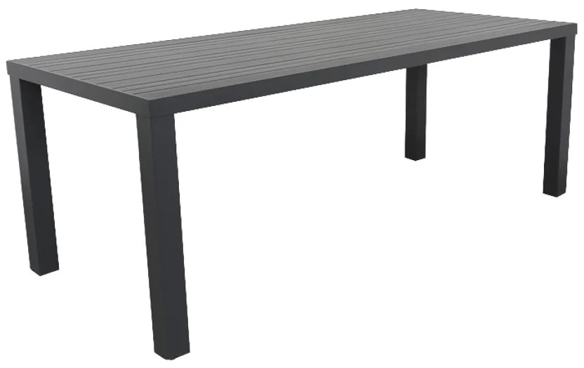 Lima antraciet/Lena 210 cm. tuinset - 7-delig