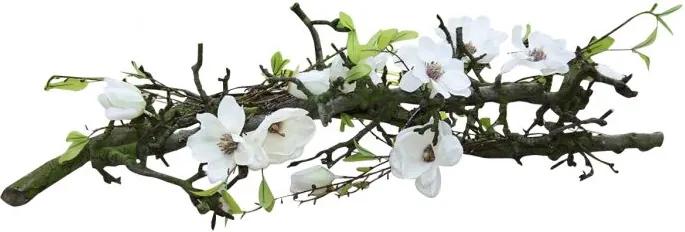 Decoratie Witte Magnolia. Br± 85 cm