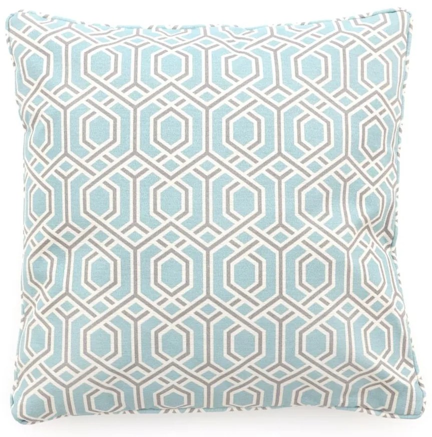 Sierkussen Tuin | Blauw  | Katoen/Polyester | Madison | 50x50cm | Kees Smit Tuinmeubelen