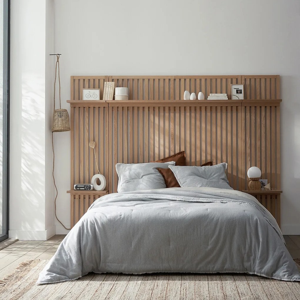 Hoog hoofdbord met legplank, Theonie