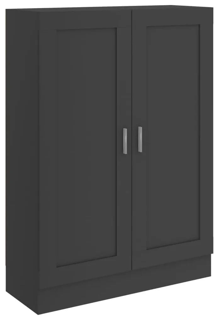 vidaXL Boekenkast 82,5x30,5x115 cm spaanplaat grijs
