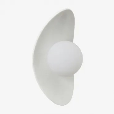 Ayerte-wandlamp Wit - Sklum