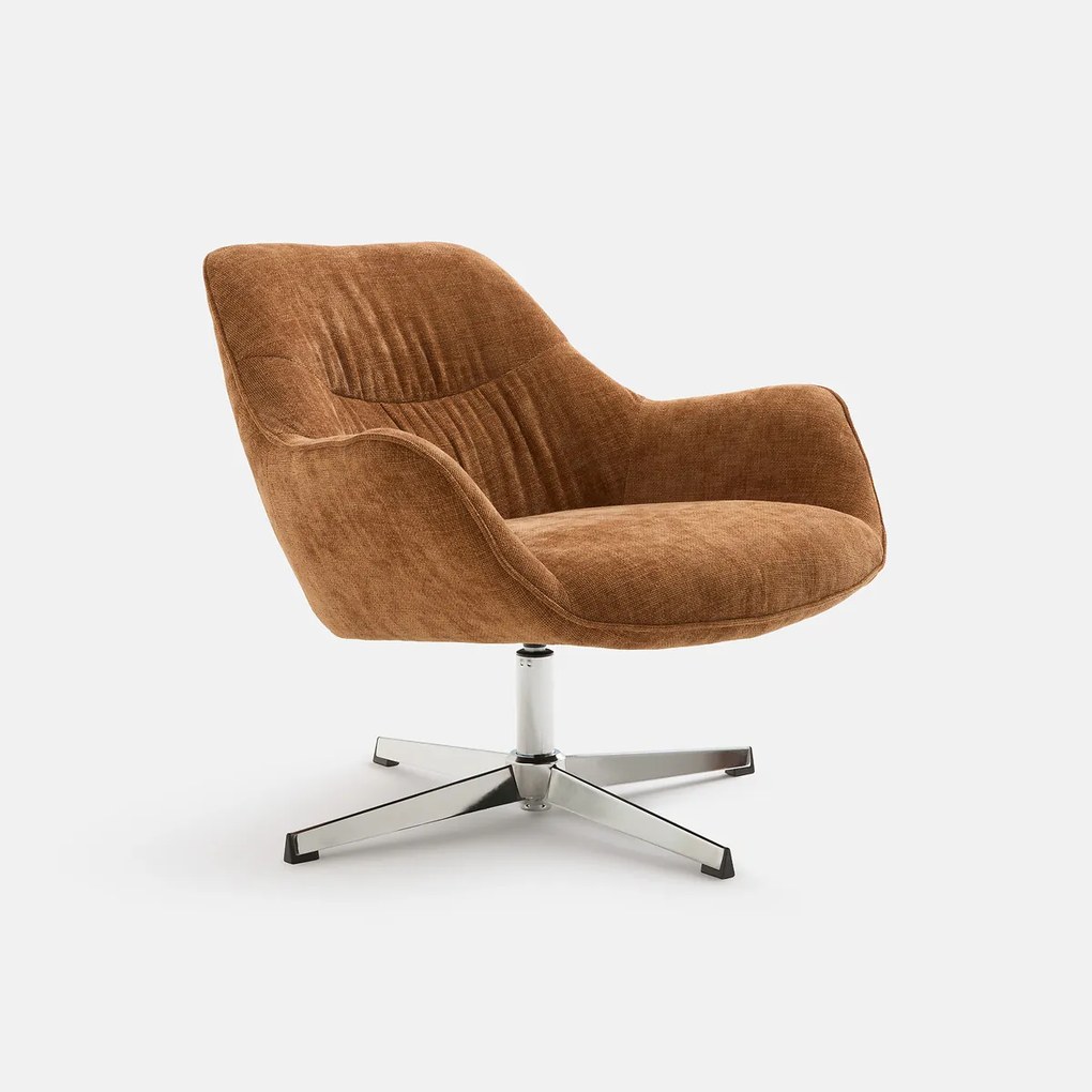 Draaifauteuil, gestructureerde stof, Hemmo