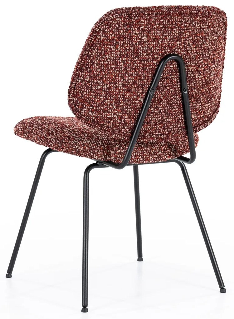 Eleonora Jon Rode Eetkamerstoel Modern