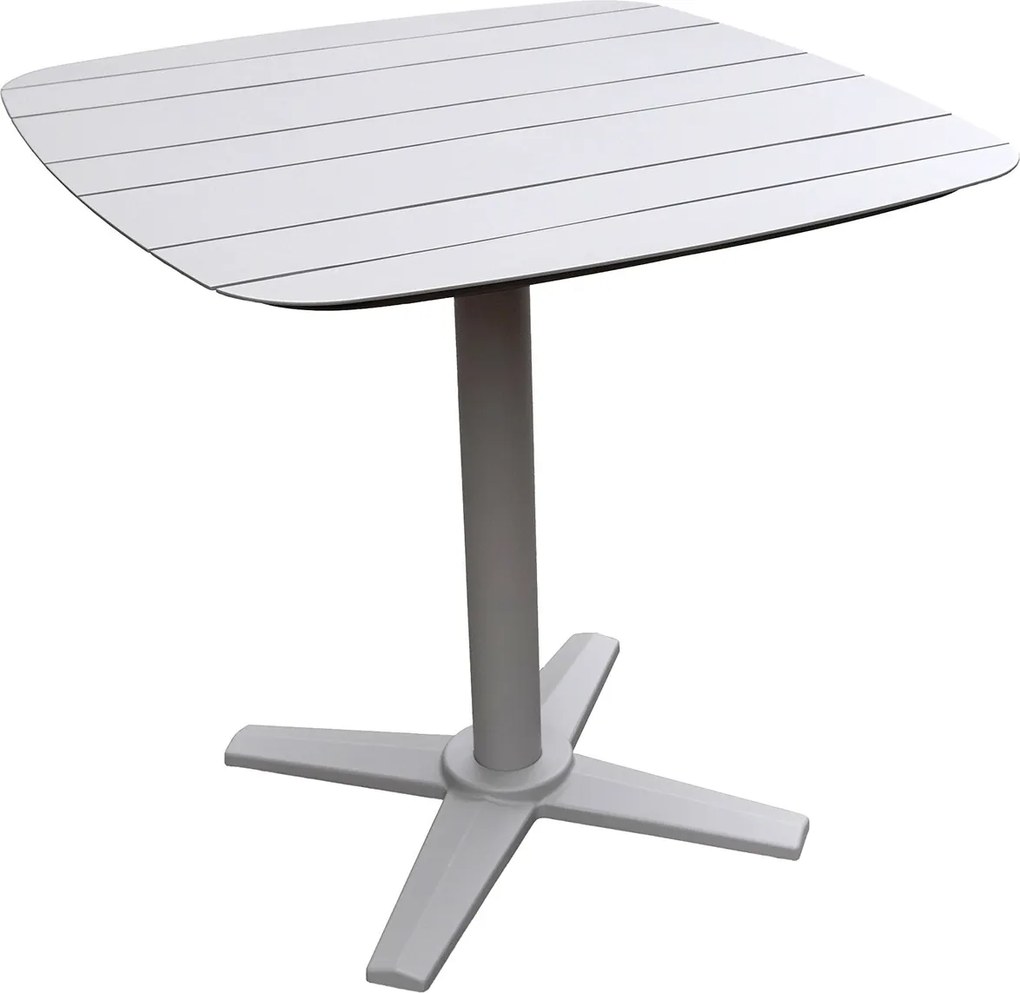 Garden Impressions Franky bistro tuintafel inklapbaar 75x75 cm - taupe
