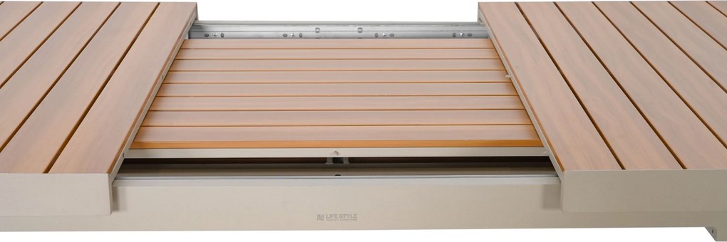 Dining Tuintafel rechthoekig Zand/Beige Allungo