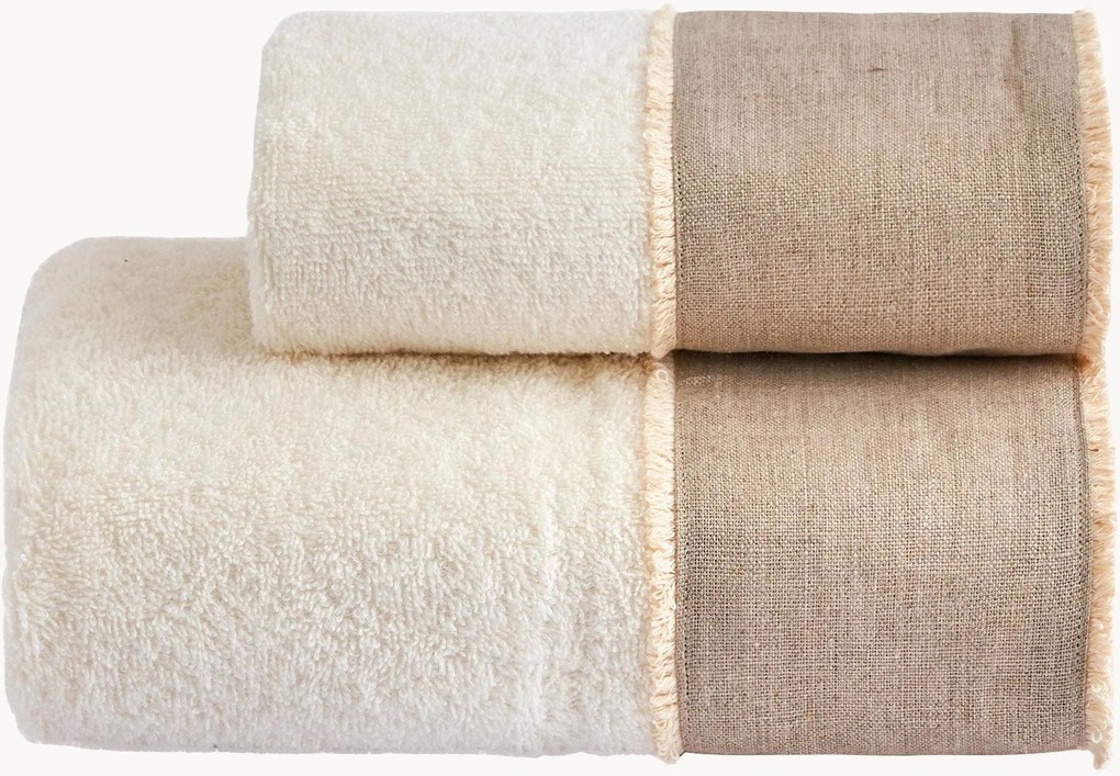Katoenen handdoeken Nicol, 2-delig