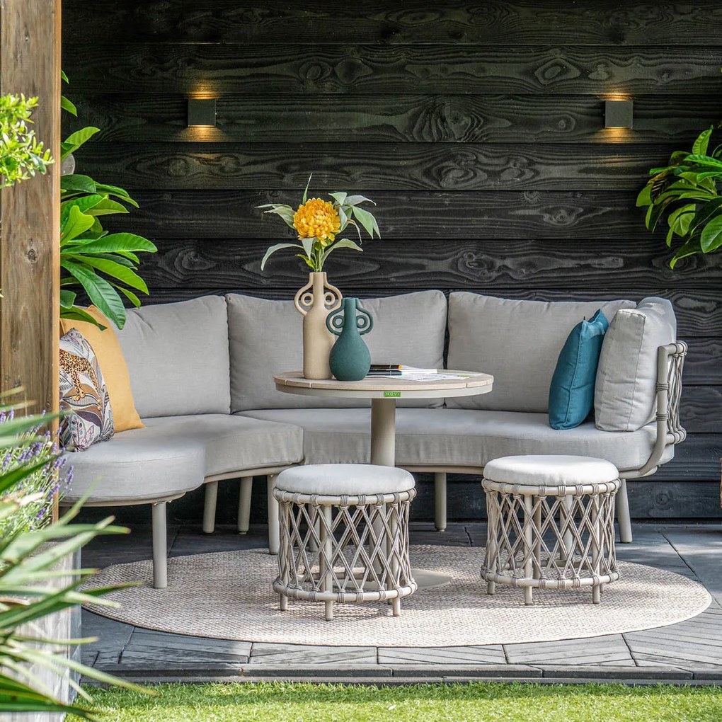 Novi Loïs lounge dining set 3-delig - zand