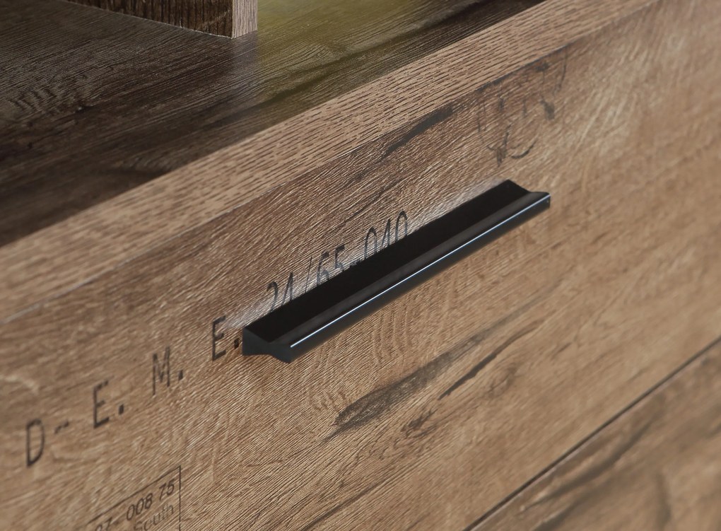 Industrieel Dressoir Blainville Bruin