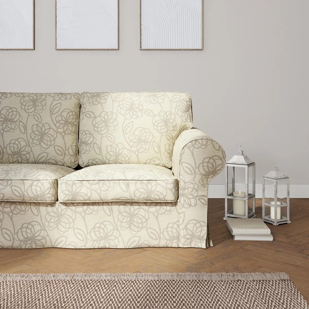 Dekoria IKEA hoes voor Ektorp 2-zits slaapbank - NIEUW model, beige