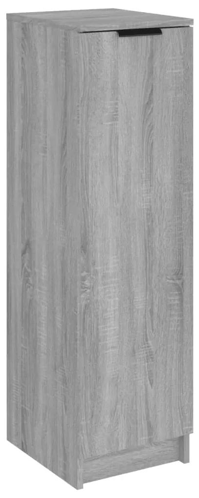 vidaXL Schoenenkast 30x35x100 cm bewerkt hout grijs sonoma eikenkleur