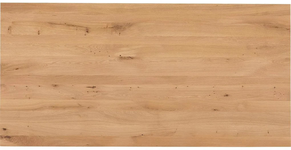 Goossens Eettafel Blade, Strak blad 200 x 100 cm 6 cm dik
