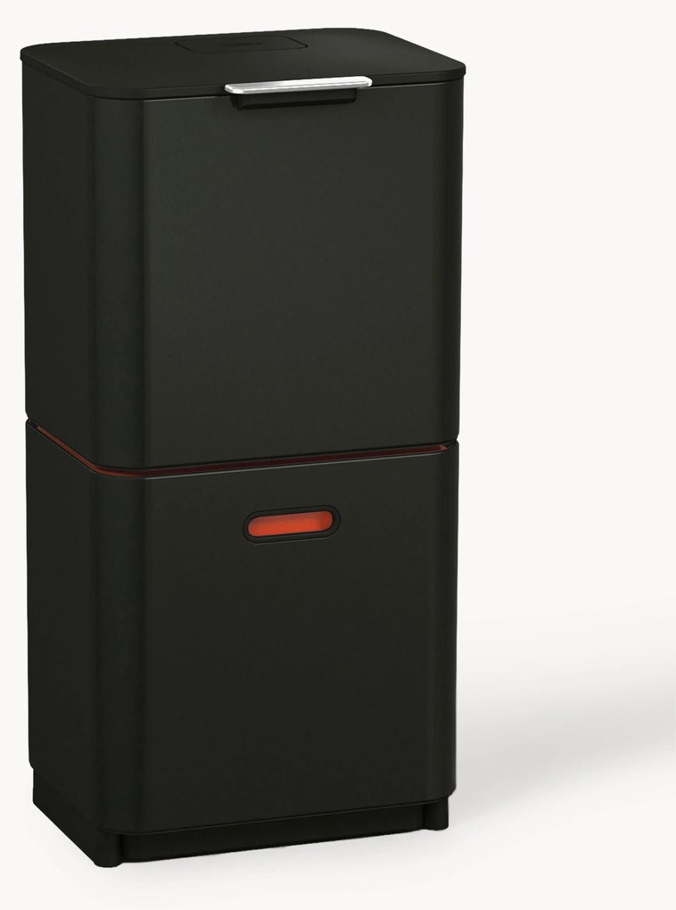 Afvalemmer Totem met aparte recyclingunit, 2-delig