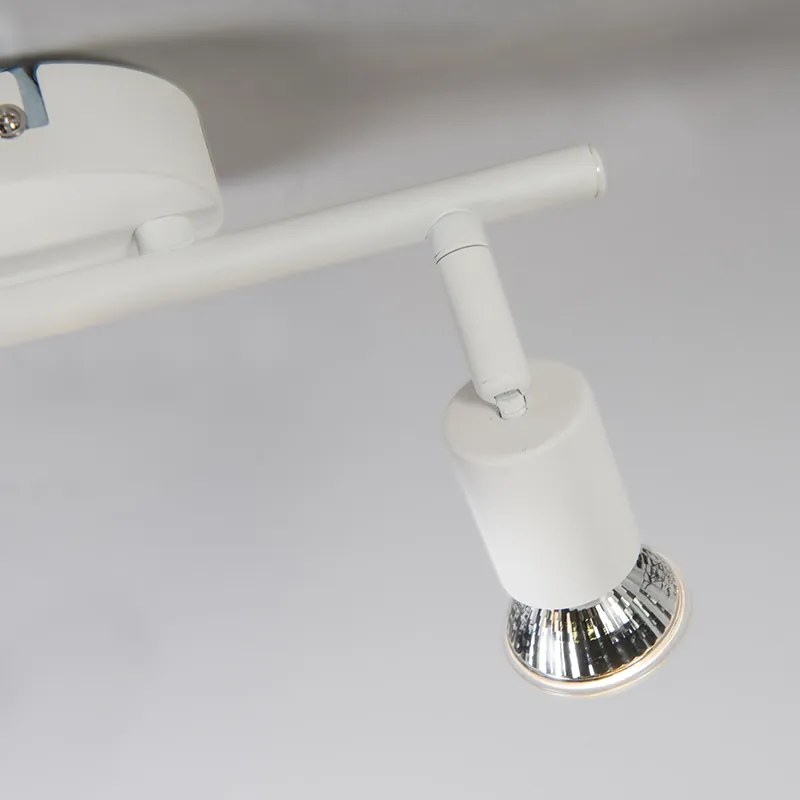 Moderne spot wit kantelbaar 2-lichts - Jeany