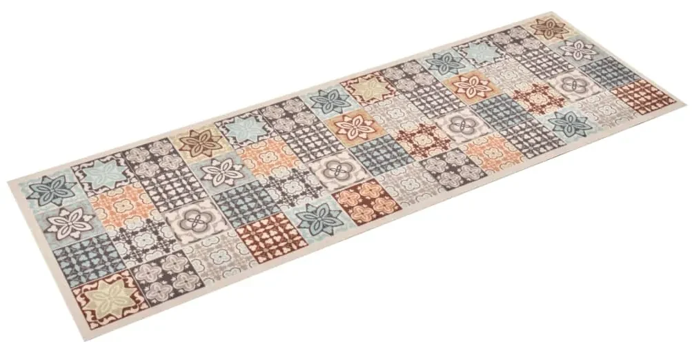 vidaXL Keukenmat wasbaar Mosaic Colour 60x300 cm
