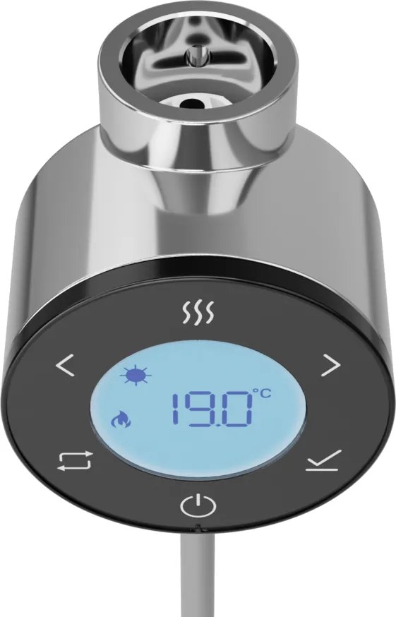 Plieger Nexus Cerchio thermostaat chroom