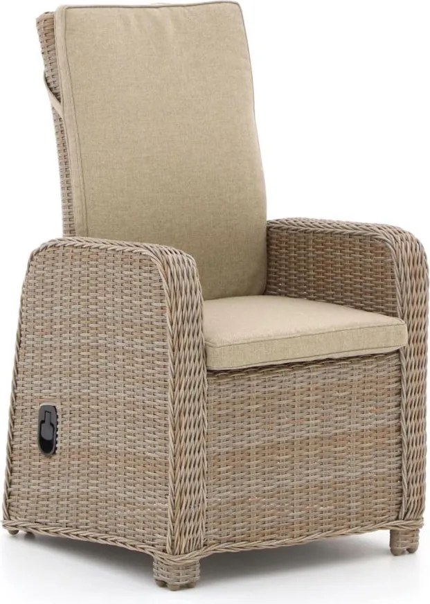 Verstelbare tuinstoel | Intenso  Umbria | Wicker (vlechtwerk) | Taupe | Kees Smit Tuinmeubelen