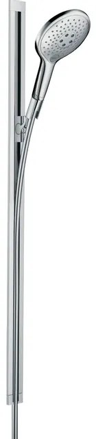 Hansgrohe Raindance select glijstangset 90 cm. wit-chroom 26626400