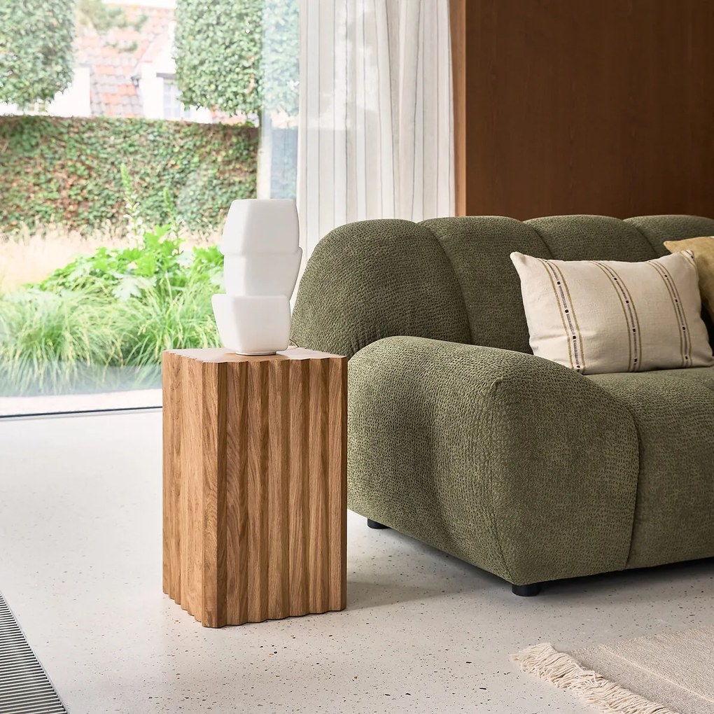 Tafellamp in opalineglas, ETERA