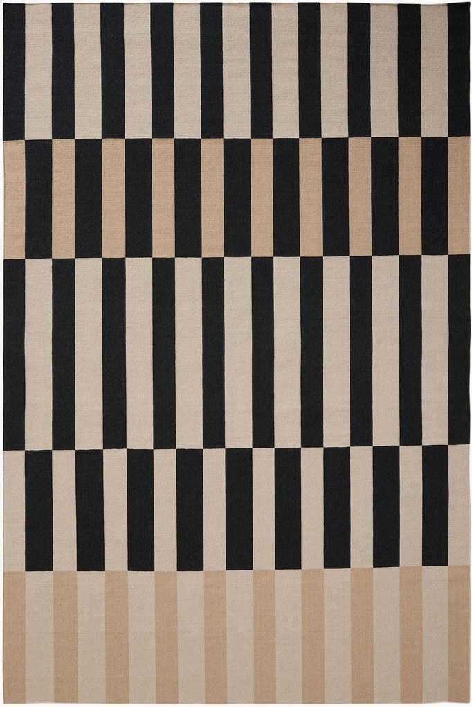 Handgeweven laagpolig vloerkleed Judith