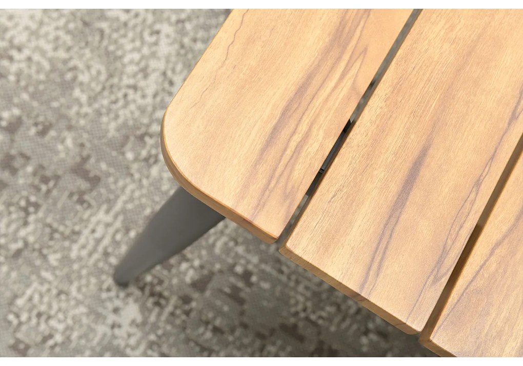 Garden Impressions San Vito lounge dining set 4-delig - donker grijs