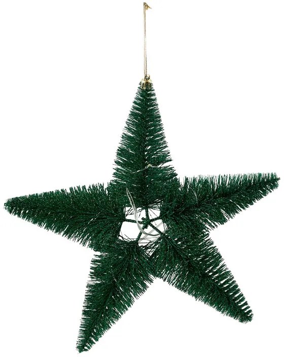 Kerstster - groen - 25 cm