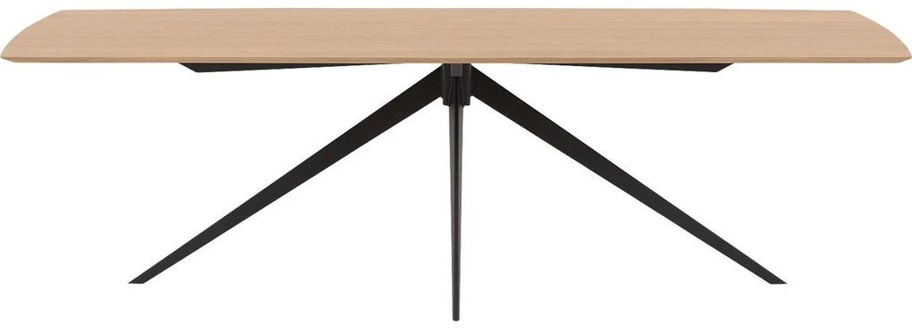 Goossens Excellent Eettafel Uniek, Semi rechthoekig 260 x 100 cm