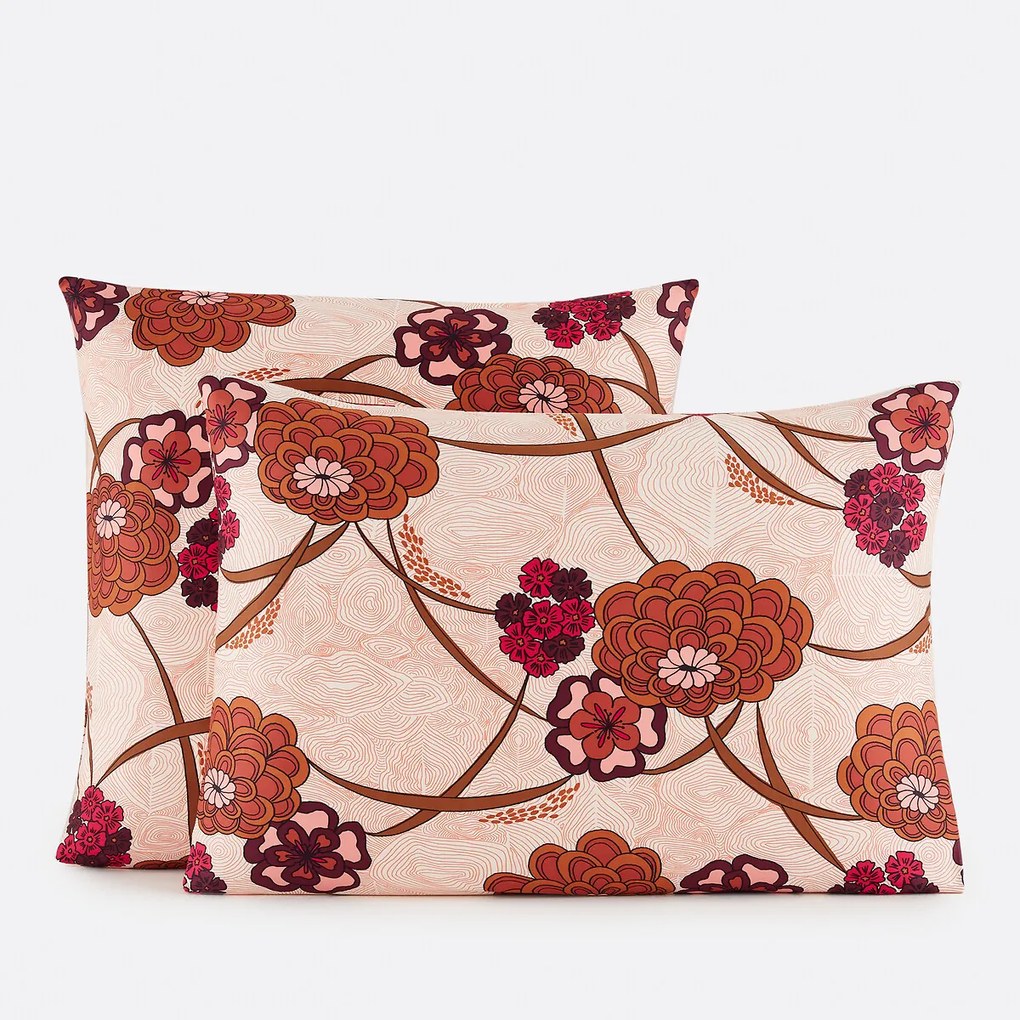 Kussensloop in katoensatijn, Menaiki