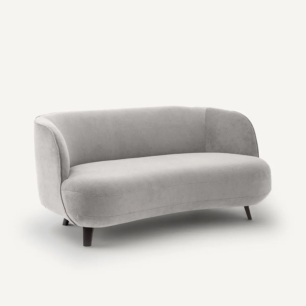 XS bank, 3-zits in stonewashed fluweel, Rosebury, ontwerp Emmanuel Gallina