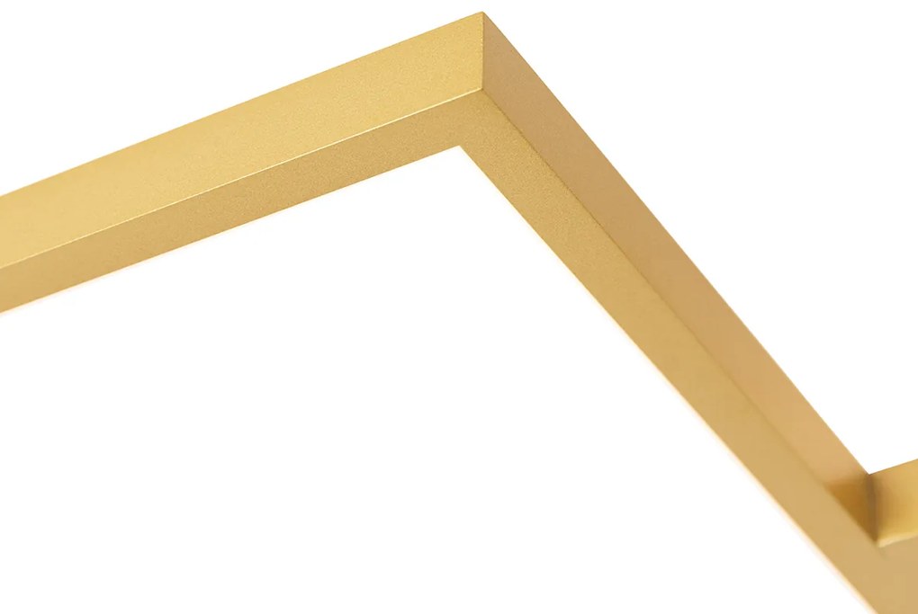 Plafondlamp goud incl. LED 3 staps dimbaar 5-lichts - Lejo