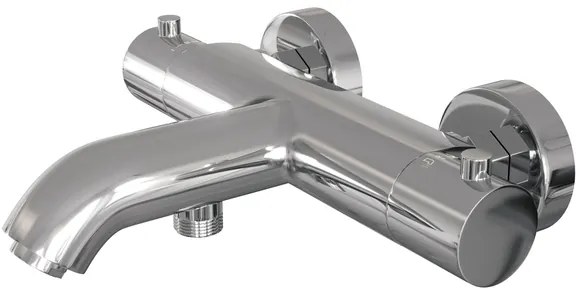 Brauer Chrome Edition Badkraan - gladde knop - chroom 5-CE-229