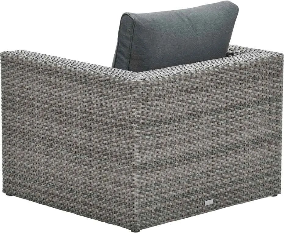 Garden Impressions Bruno lounge tuinstoel - grijs