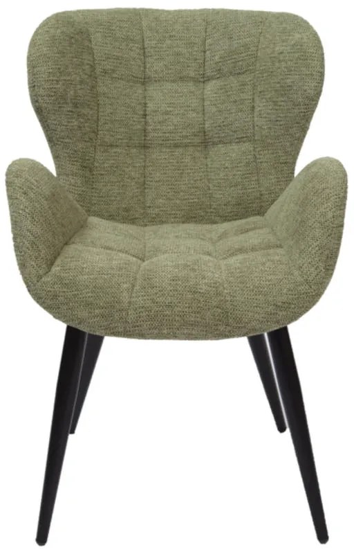 Eetkamerstoel - Simon - stof Fantasy geweven mayfly