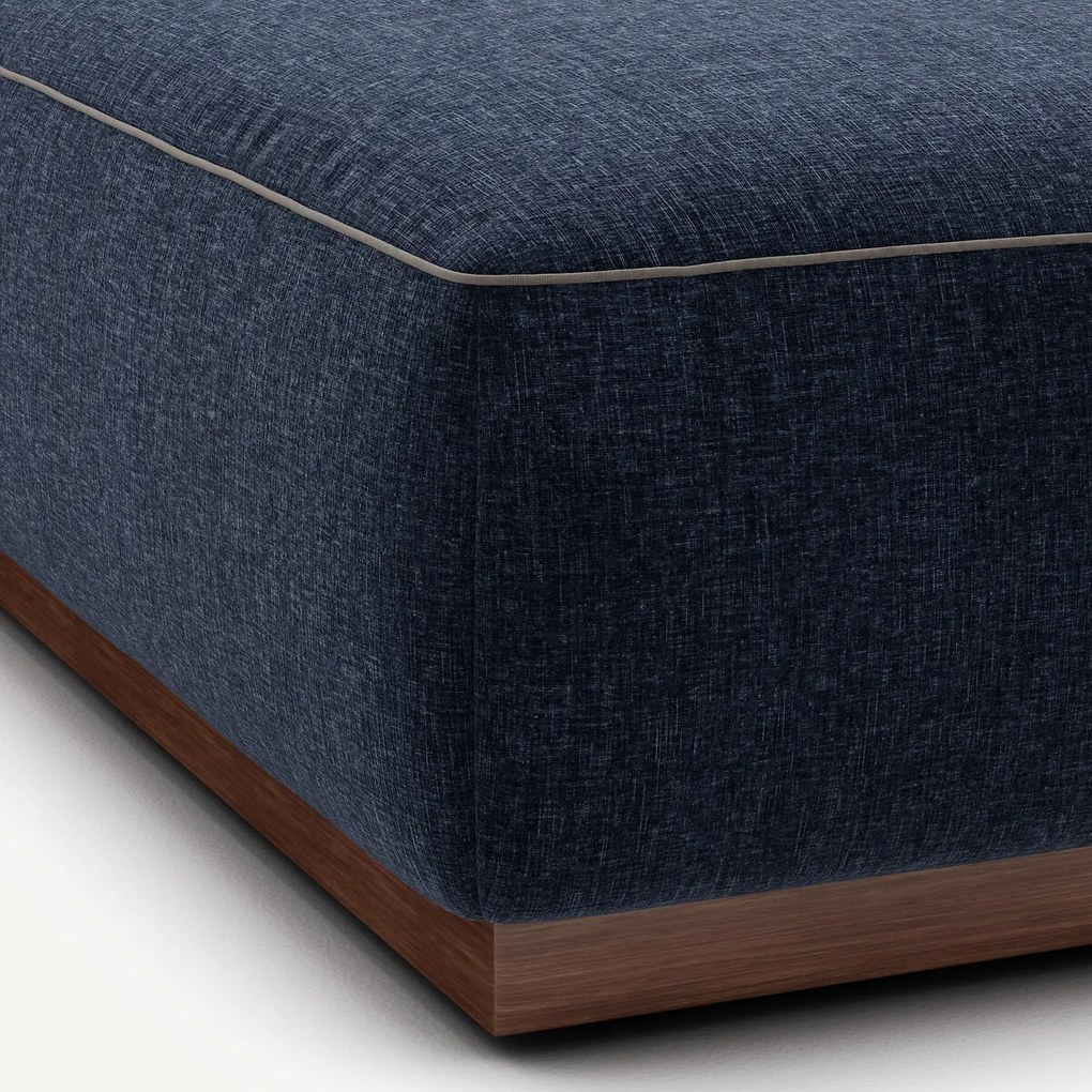 Voetensteun van chenillefluweel, JACOPO