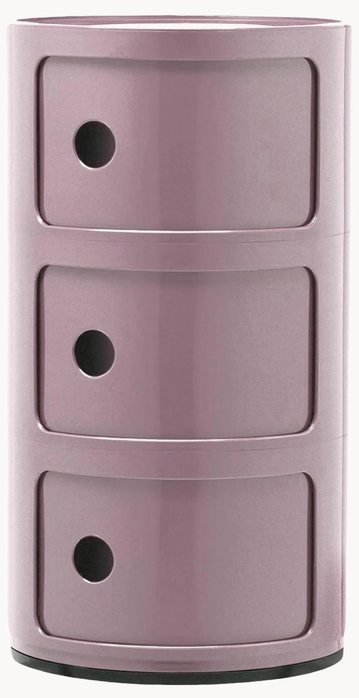 Design container Componibili, 3 modules, H 59 cm