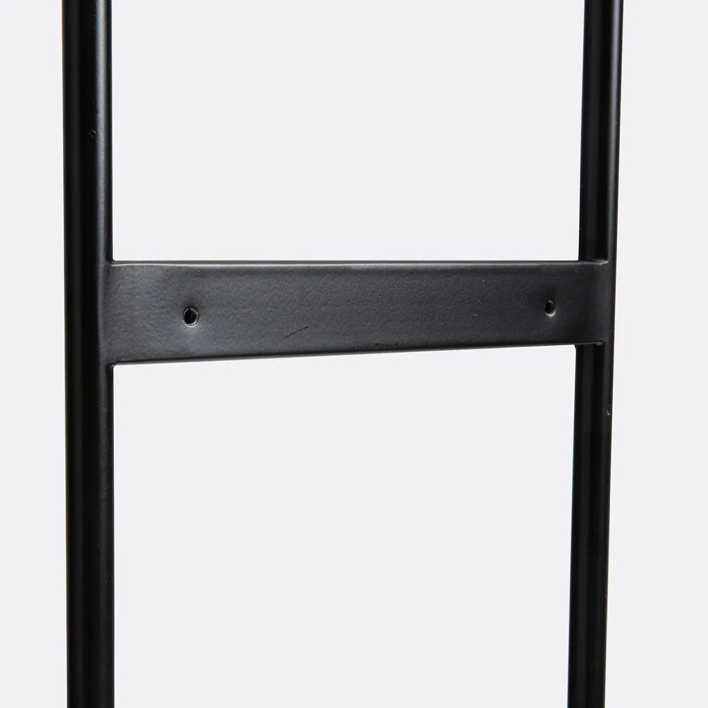 Ladder in zwart staal, Gipey