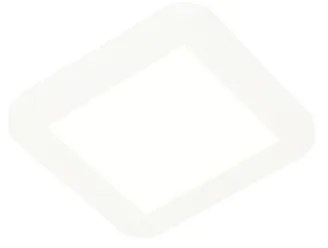 Plafonnière wit 17cm incl. LED 3-staps dimbaar IP44 - Steve Modern IP44 vierkant Binnenverlichting Lamp
