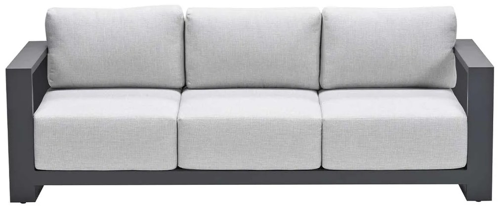Garden Impressions Malakka loungeset 3 - delig carbon black/valley sand