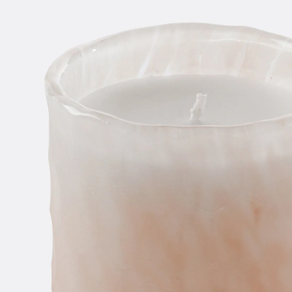 Kaars in getint glazen potje, Kivia