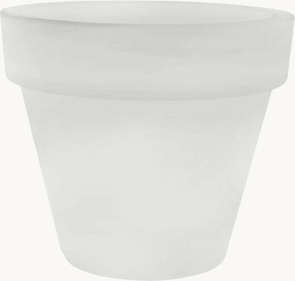 Outdoor plantenpot Bordato Liscio met LED-verlichting
