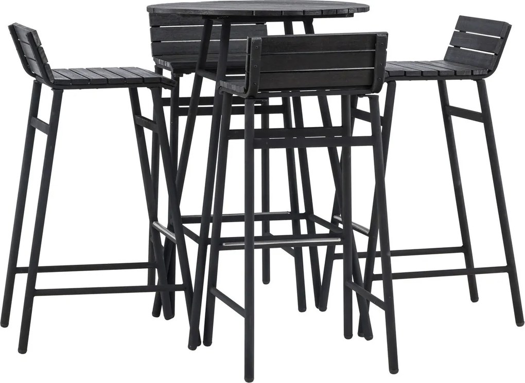 The Outsider Barset - Sem - Zwart - 5 delig - The Outsider