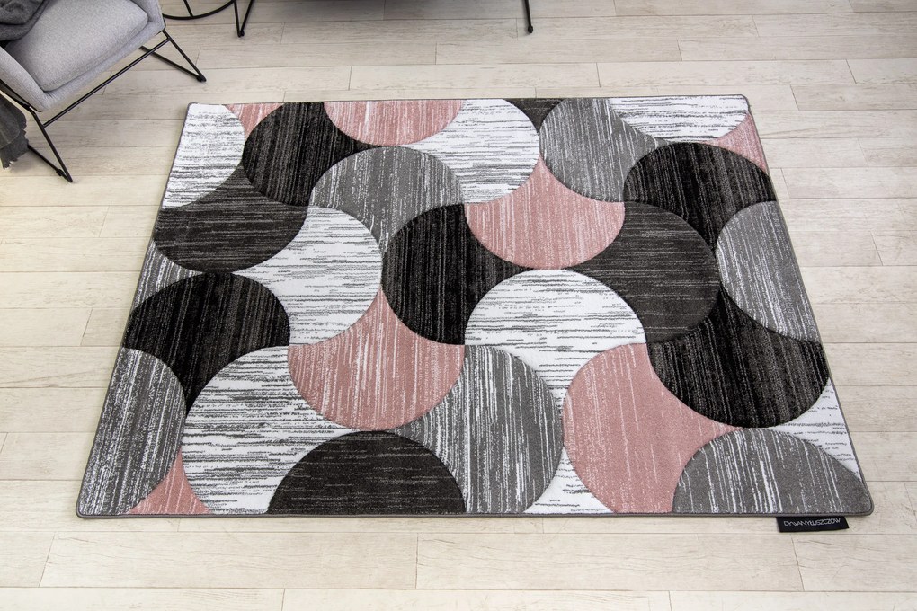 Tapijt ALTER Geo Schelpen rozekleuring