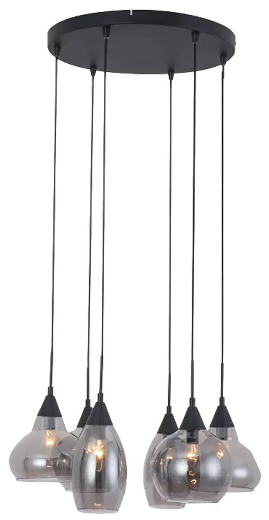 Hanglamp (rond - 6 lichts) Macchia