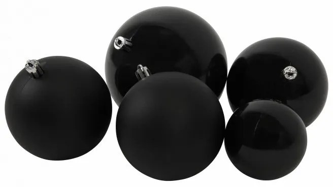 Niceey Kerstballenset - 26 Stuks - Zwart