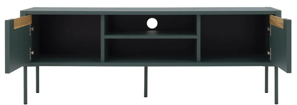 Tenzo Switch Modern Tv-meubel Mat Groen MDF - 141.5x39x51cm.